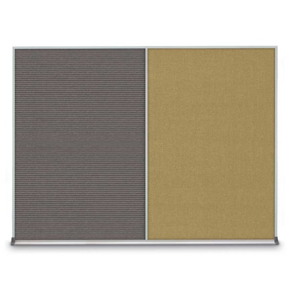 Triple Door Radius Plus Corkboard, 72" x